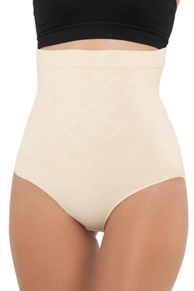 OBJE Women's Skin Color Underbust Slip Corset with Agraflas