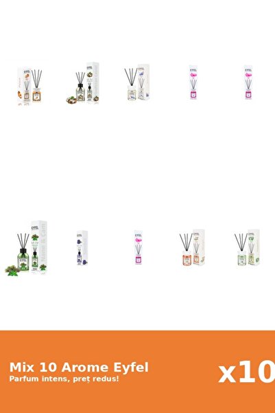 Eyfel Set 10 Mix Variat: 8 arome