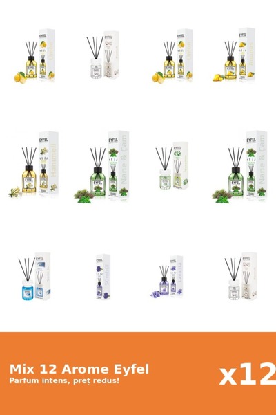 Eyfel Set 12 Mix Variat: 9 arome