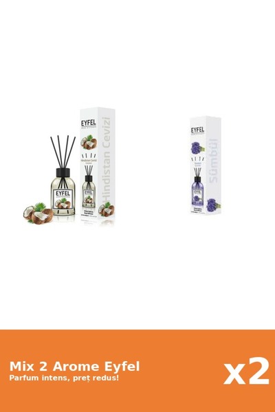 Eyfel Set 2 Mix Eyfel: 1x Nuca De Cocos, 1x Zambile