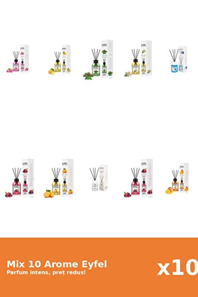 Eyfel Set 10 Mix Variat: 9 arome