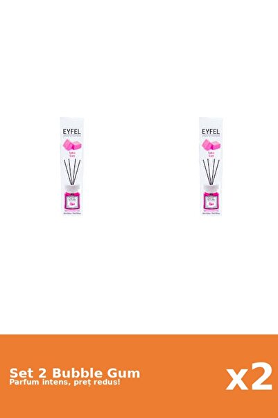 Eyfel Set 2 Odorizant Bubble Gum, 120 ml