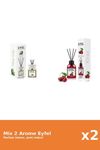 Eyfel Set 2 Mix Eyfel: 1x Cirese, 1x Lacramioare