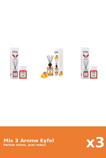 Eyfel Set 3 Mix Eyfel: 1x Mango, 2x Red Dragon