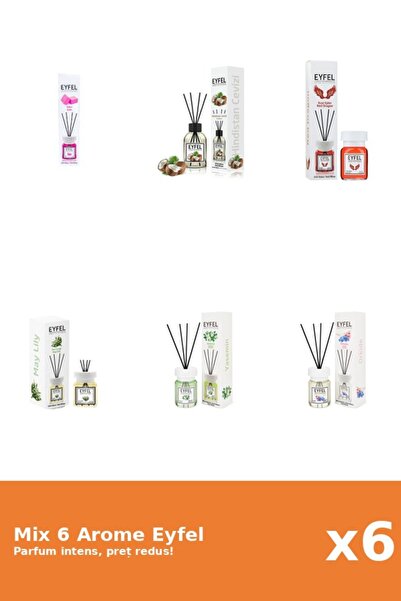 Eyfel Set 6 Mix Variat: 6 arome