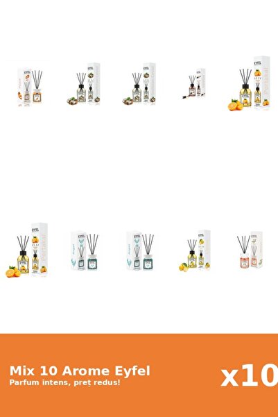 Eyfel Set 10 Mix Variat: 7 arome