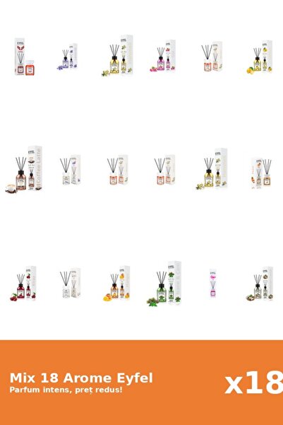 Eyfel Set 18 Mix Variat: 15 arome
