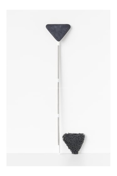 markentegra Ayarlanabilir Boyutlu Üçgen Temizlik Mopu - 150 cm, 2'li Mikrofib...