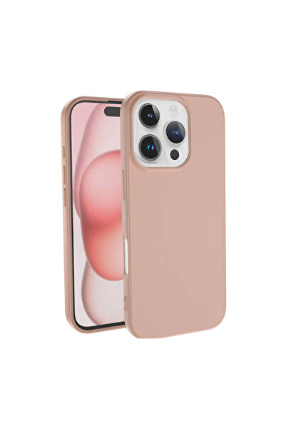 Paladyum Case iPhone 16 Pro Compatible Velvet Desert Titanium Launch Silicone...