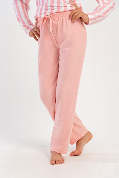 OBJE Girl's Pink Long Pajama Bottoms