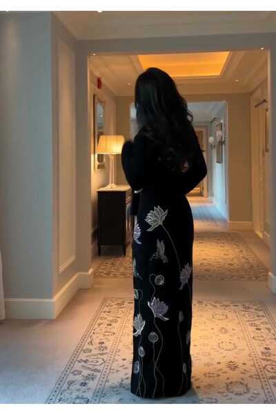 nouf computer embroidery abaya