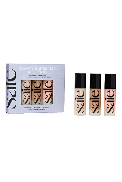 SAIE مجموعة جل التوهج الثلاثية الصغيرة