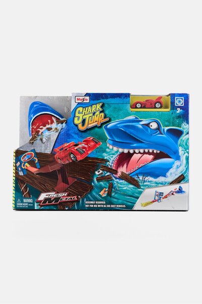 Maisto Fresh Metal Shark Jump Playset, Multicolor