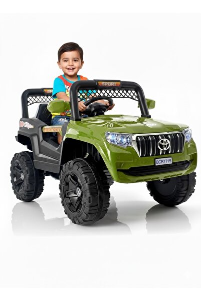 Rally Toyota Land Cruiser Electric Car for Kids 12V