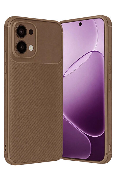 NewFace غطاء كربوني STOROZAL A6 Pro 4G مع تركيز تلقائي (74428) - بني