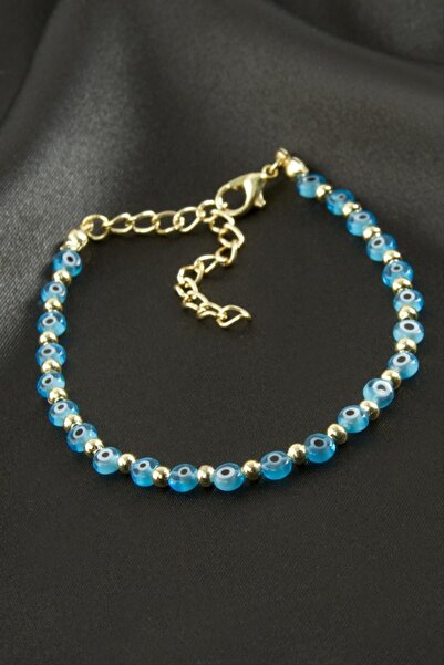 ZERO LAND Storozal Evil Eye Beaded Bracelet (73834) - White