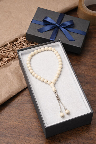 heykonsept LÜLE TAŞI 33'LÜK EL YAPIMI ÖZEL TASARIM TESBİH , KUTULU OLARAK GÖN...