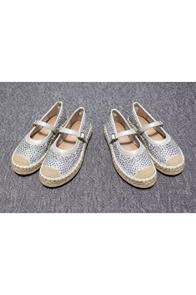 mothers dream Sparkle Mary Jane Espadrille Flats