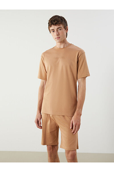 LC Waikiki طقم بيجامة رجالي قصير من فيجن نيو سيزون ستاندرد كول