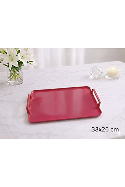 Zucci Home Aurora Berry Opak Serving Tray |   Durable Presentation Tray - 38X...