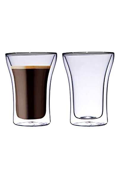 Blackstone Double Wall Glass Tumbler DG506, 250ml, 2-piece set.