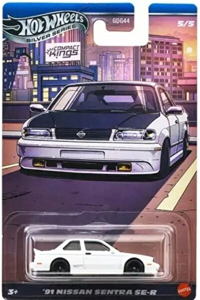 HOT WHEELS Silver Series Compact Kings '91 Nissan Sentra SE-R JKX60