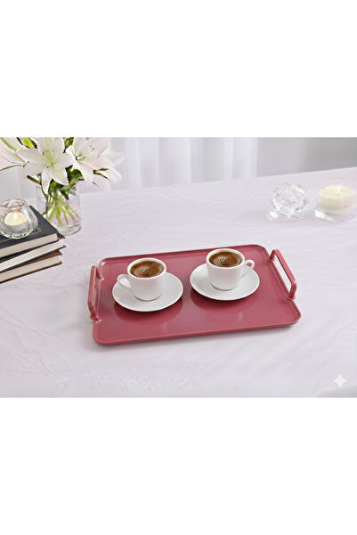 Zucci Home Aurora Berry Opak Serving Tray |   Durable Presentation Tray - 30X...