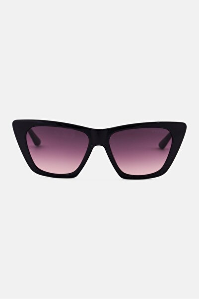 Guess Women GU0013901B53 Cat Eye Sunglasses, Black