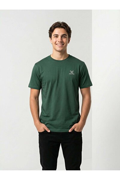 poloplay Mens Graphic T-shirt -GREEN