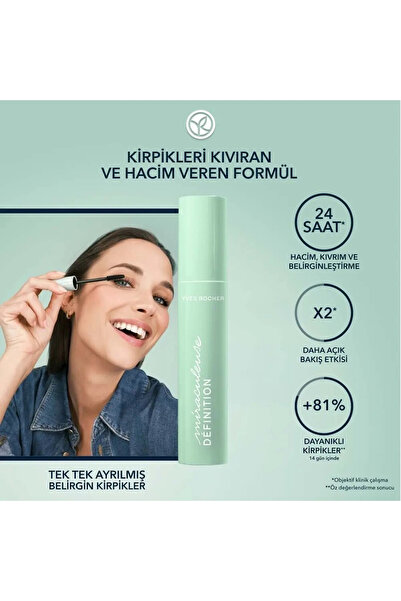 Yves Rocher Ayırıcı Hacim Etkili Panoramik Maskara Siyah 7.8 ml