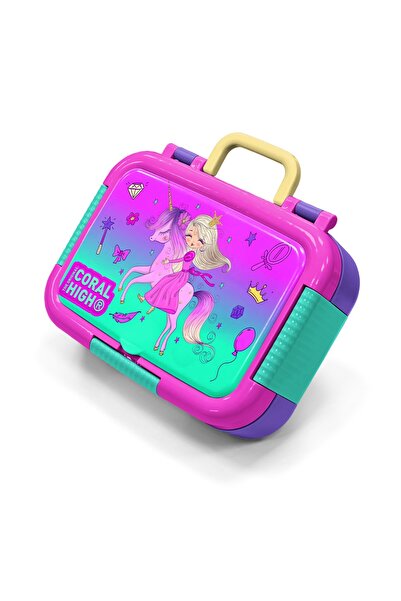 Coral High Παιδικό κουτί φαγητού από ανοξείδωτο ατσάλι με μοτίβο πριγκίπισσας...