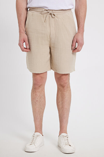 Tudors Men's Regular Fit Comfortable Cut Muslin 100% Cotton Elastic Waist Poc...