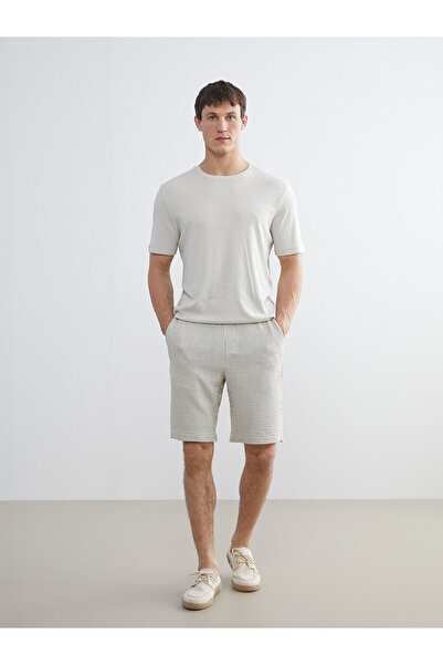 LC Waikiki Peak New Season Standard Fit Dobby Men's Shorts