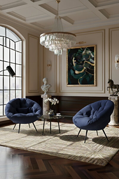 AVYNA ASTORIA™ Prestige 2'li Premium Tekli Koltuk Berjer Set – Modern Luxury ...