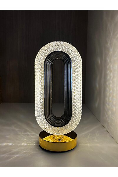 VELLON HOME LEDLİ MASA LAMBASI KRİSTAL DESEN