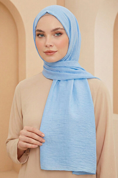 Armine Soft Vual Shawl - 34 - Blue