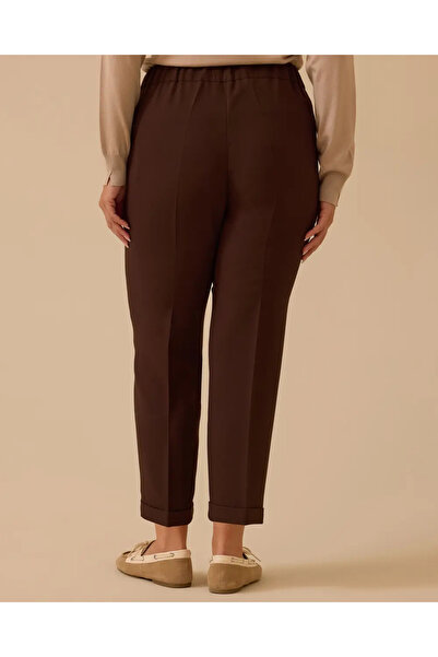 Gala-Xi Панталони с двойни плисета и джобове в голям размер