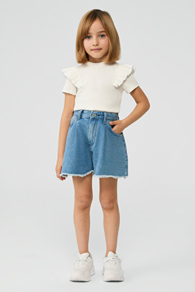 TYESS BSC Girl Denim Shorts
