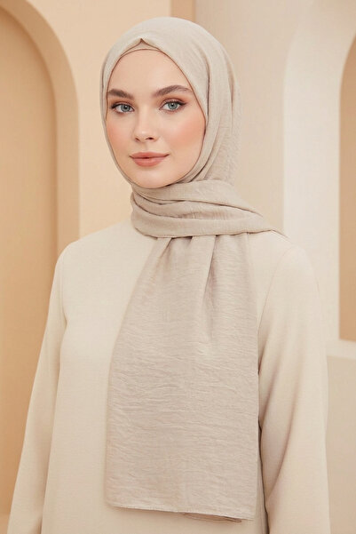 Armine Soft Vual Shawl - 37 - Latte