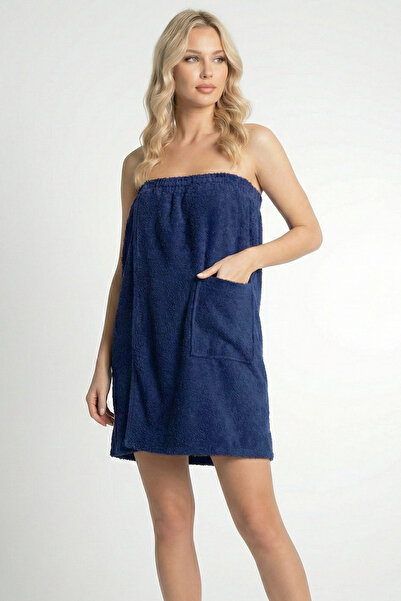 Kyron طقم ساونا من قطعتين - منشفة قطنية (50*70) + شبشب