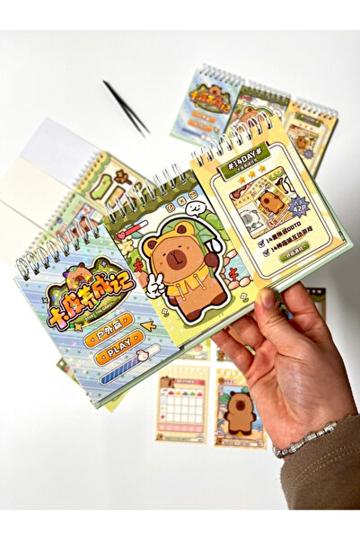 Kağıt Gemi Dükkan Kapibara Outdoor Kombinler 3Bölüm 42Yaprak Oyun, Görev Tama...