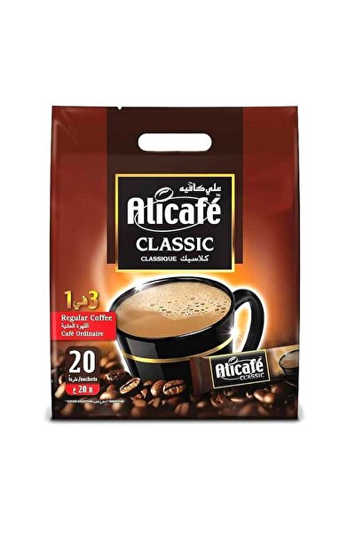 ALICAFE كيس كلاسيكي 3 في 1، 20 غرام × 20