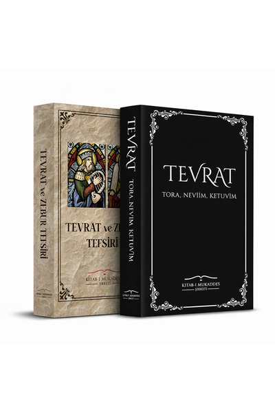 Kitabı Mukaddes Yayınları TEVRAT VE TEVRAT ZEBUR TEFSİRİ (TORA)