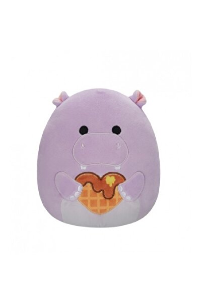 SQUISHMALLOW Jucarie de plus 19 cm, Hanna  hipopotam mov, Squish...