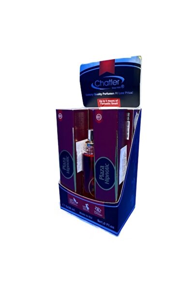 Chatler Set de 6 parfumuri, Chatler, Plazza Hipnotic, pentru femei, 180ml