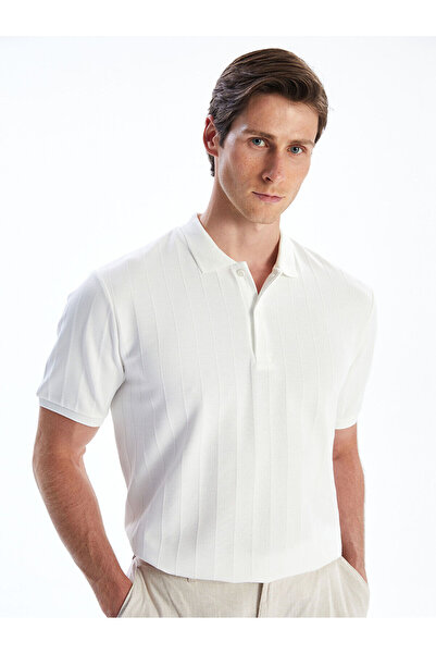 LC Waikiki Nevavm with a Difference Polo Collar Men's T-Shirt
