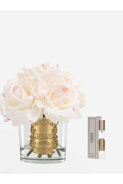 LITIQUE CAM GOLD BEYAZ PEMBE 5 GÜL -LÜKS ODA PARFÜMÜ