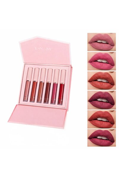 Makeup Set Rujuri Lichide Mate – 6 nuanțe Bestseller, Finish Catifelat