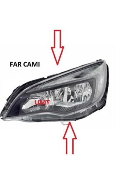 İthal Opel Astra J Far Camı Sol Ledsiz Tip