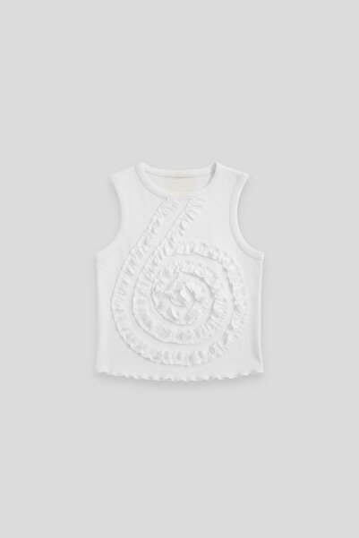 Lia Lea بلوزة بيضاء للبنات